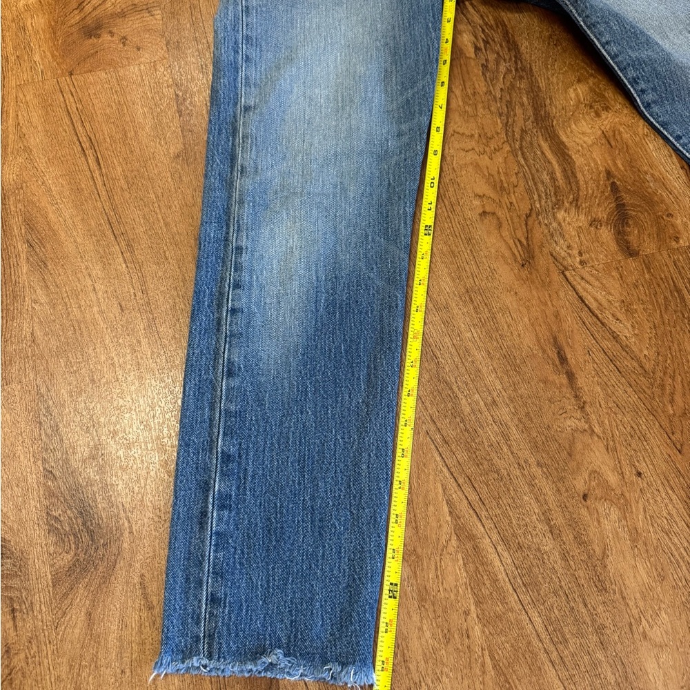 Vintage White Oak Cone Denim Cropped Levi’s. 28 - Picture 11 of 13
